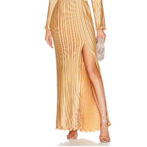 AIIFOS Phillipa Gown in Tan, Size 2 - Picture 5 of 9